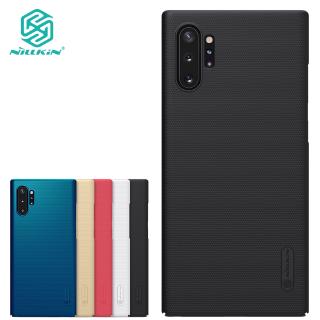 Nillkin Super Frosted Shield เคส สำหรับ Samsung Galaxy Note 10 Plus เคสโทรศัพท์ ป้องกันลายนิ้วมือกันกระแทกปกหลัง เคสมือถือ