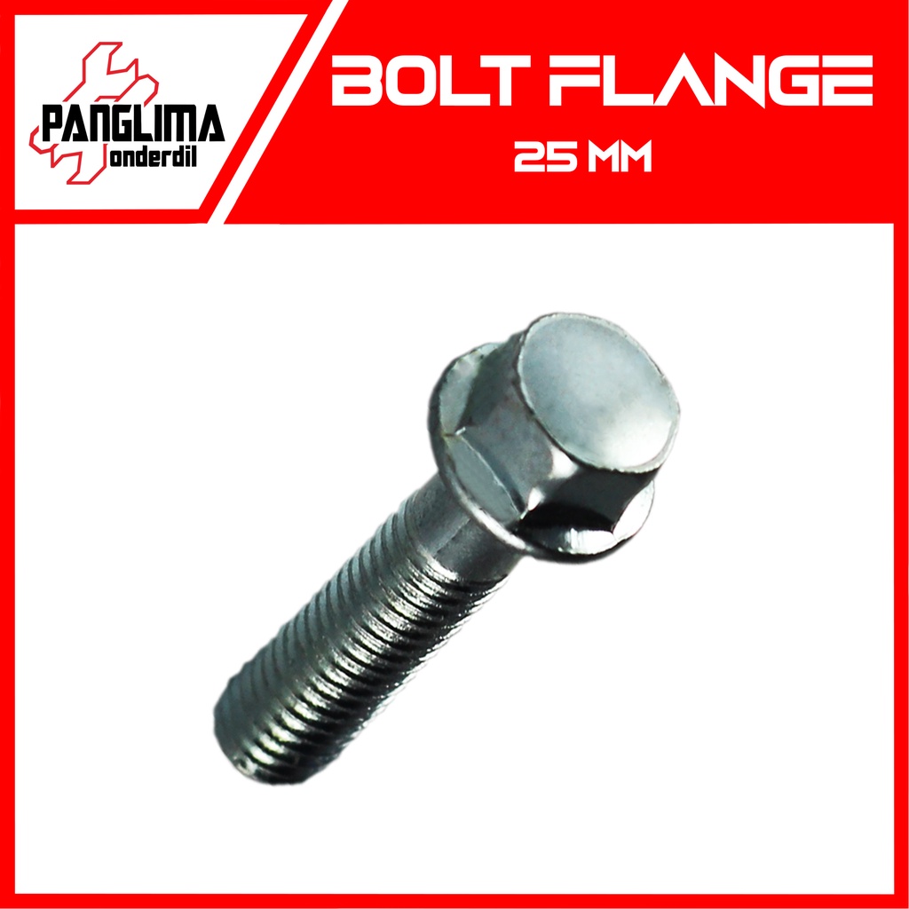 Bolt Flange 6x25-M6x25-6x25-6 x 25-M6 K8-8 Key 8 Bolt Cap