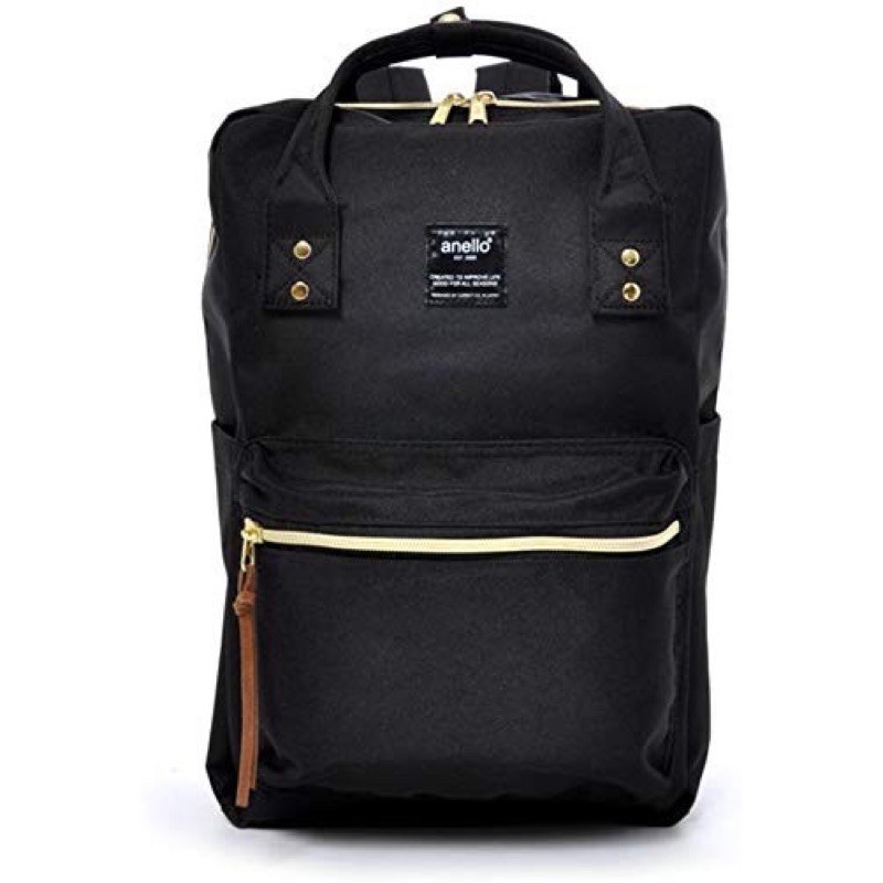 กระเป๋า anello มีภาพสินค้าจริง!!! รุ่น regular canvas square backpack แท้1000%