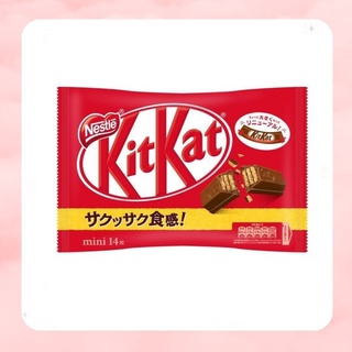 คิทแคท ญี่ปุ่น  Kit Kat mini chocolate 1 แพ็ค มี 14 ชิ้น 162g