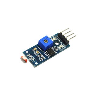 Photoresistor LDR Light Sensor Module (LDR) แบบ 4-Pin โมดูลใช้ในการตรวจจับความสว่างและความเข้มของแสง