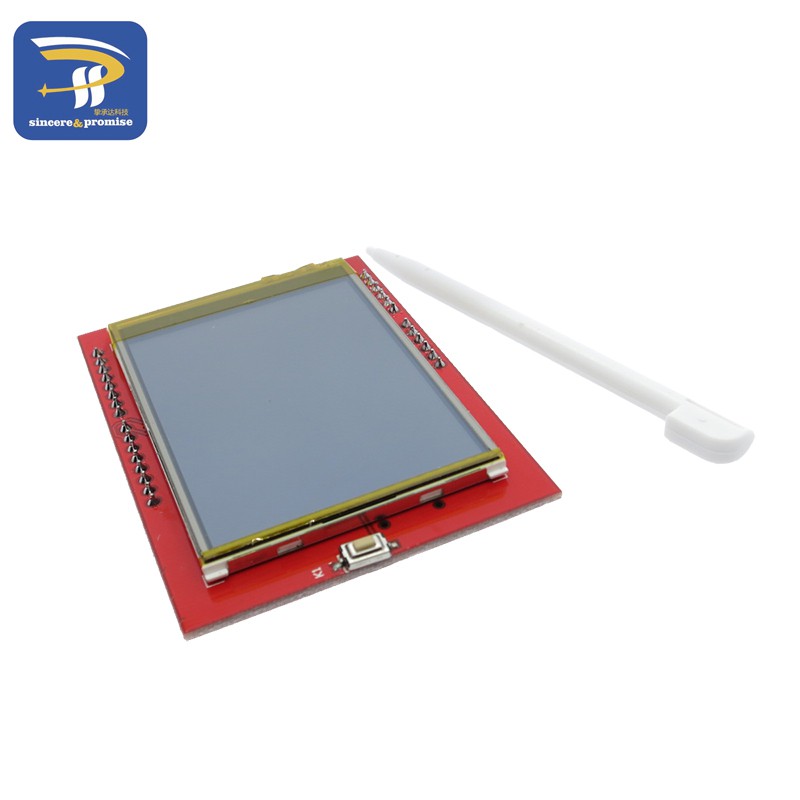 โมดูล LCD TFT หน้าจอ TFT LCD ขนาด 2.4 นิ้วสําหรับ Arduino UNO R3...