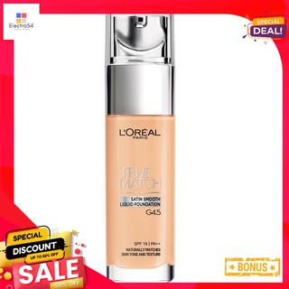 L- ทรูแมช ลิควิด ฟาวเดชั่น G4.5L- TRUE MATCH LIQUID FOUNDATION G4.5