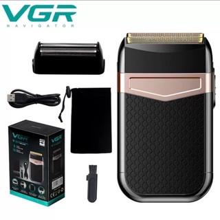 ใหม่ล่าสุด VGR-331 ผลิตภัณฑ์โกนหนวด เครา ไร้สาย ชาร์ไฟบ้าน