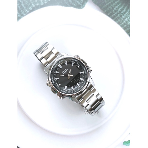 Casio รุ่น AMW-880D-1AV ระบบผสมอะนาล็อก-ดิจิตอล