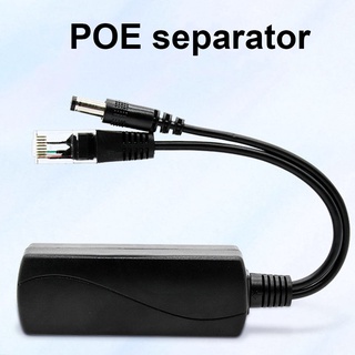 POE Connector Adapter 48V to 12V POE Cable Splitter Replacement for Huawei Hikvision 2019