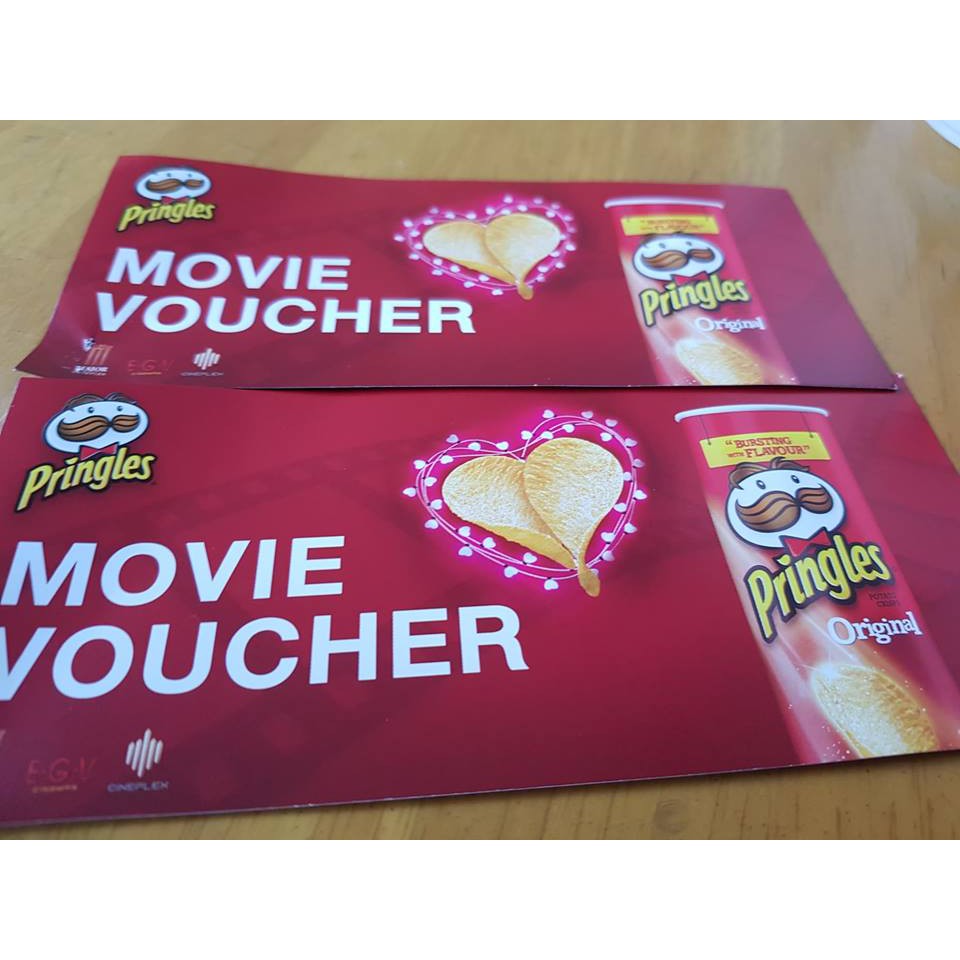 บัตรตั๋วหนัง Major Pringles Movie Gift Voucher