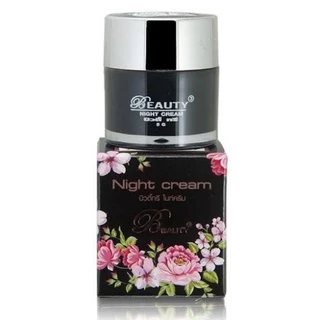 ครีมบิวตี้ทรี 5g Beauty3 ของแท้ 100%กลางคืนกล่องสีดำเปลี่ยนเป็นสีชมพูค่ะ