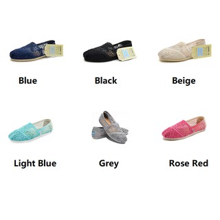 Toms รองเท้าโลฟเฟอร์แฟชั่นคลาสสิกสำหรับสตรี