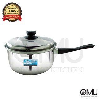 Perfect Kitchen หม้อหุงต้ม สแตนเลส มีด้ามจับ ฝาสแตนเลส ขนาด 18 ซม. รุ่น PF-SP505-18