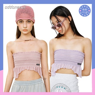 (พร้อมส่ง) เสื้อเกาะอก ODDONEOUT - Shirring tube top