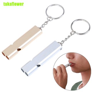 ราคาTakaflower นกหวีดอลูมิเนียม เครื่องมือฉุกเฉิน ตั้งแคมป์