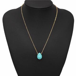 2020 New Bohemian Style Small Drop Stone Necklaces For Women Boho Short Choker Charm Boho Necklace Cool Neck Jewelry