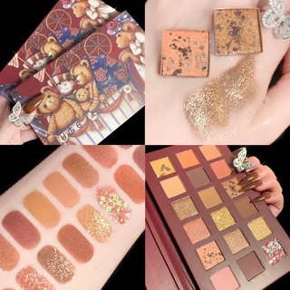 18หลุม! BEAR BEARS EYESHADOW PALETTE อายแชโดว์ พาเลท 18สี