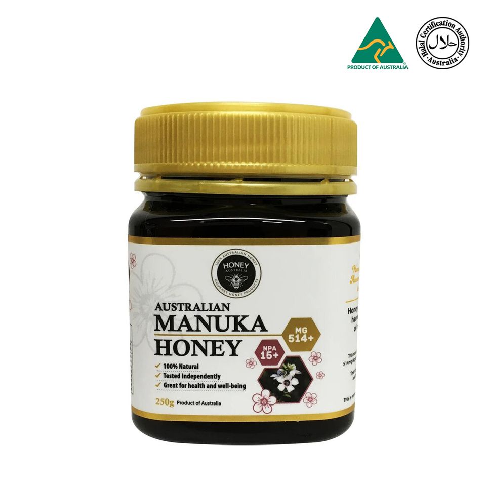 Manuka Honey UMF 15+ MGO 514+ จากประเทศ Australia ขนาด 250 g
