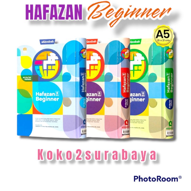 HAFAZAN 8 BEGINNER SIZE A5 AL QOSBAH