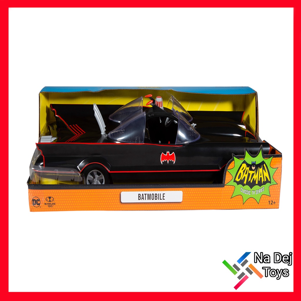 Batmobile Batman 66 figure DC Multiverse McFarlane Toys ​แบทโมบิล​ รถแบทแมน ดีซีมัลติเวิร์ส แมคฟาร์เ