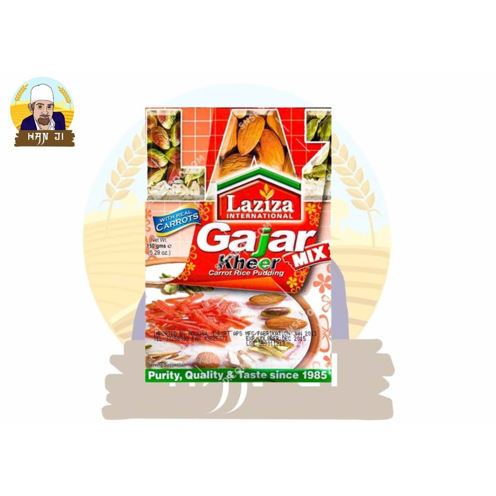 Laziza Gajar Kheer Carrot Rice Pudding ผงทําพุดดิ้งข้าวแครอท