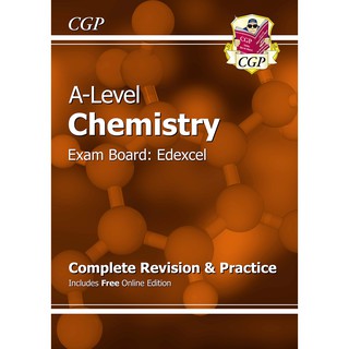 A-level Chemistry: Edexcel Year 1 &amp; 2 Complete Revision &amp; Practice with Online Edition (ใหม่)พร้อมส่ง