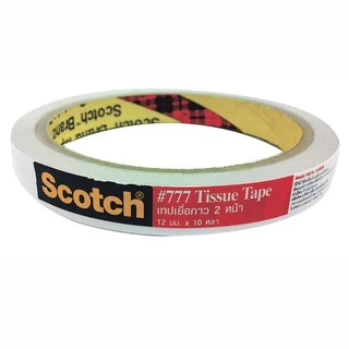 Scotch ทิชซูเทป เทปเยื่อกาว 2 หน้า #777