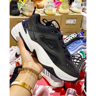 nike m2k black white