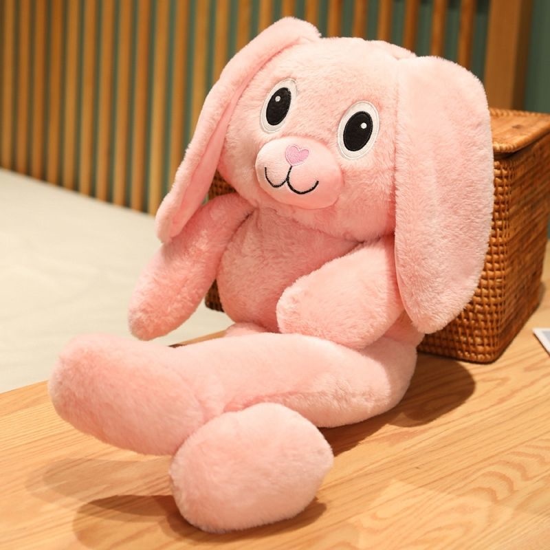 High Quality Soft Long Legs Bunny Plush Doll Cartoon Animals Kawaii ...