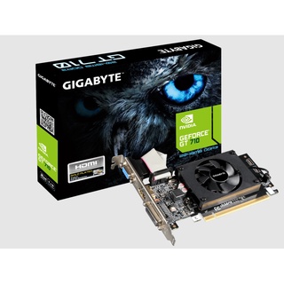 VGA  GIGABYTE GT710 2GB DDR3 64 BIT (N710D3-2GL)(รับประกัน3ปี)