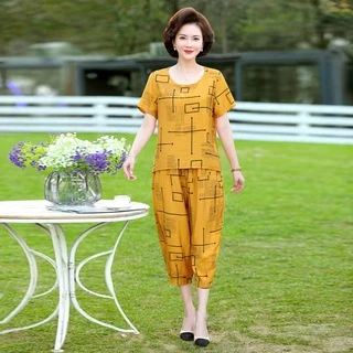 Swan shop ✨ชุดเซต2ชิ้น เสื้อผ้าแฟชั่นกีฬาลำลองสำหรับผู้หญิง มี5สีให้เลือก เนื้อผ้าดีระบายอากาศใส่สบาย รุ่นใหม่