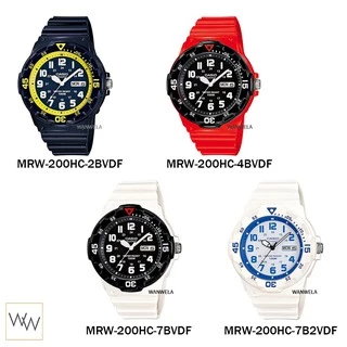 ของแท้ นาฬิกาข้อมือ Casio ผู้ชาย รุ่น MRW-200 (MRW-200H / MRW-200HC)
