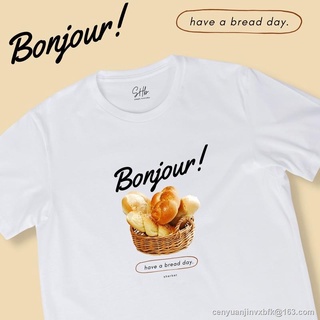 Morning sherbettee|เสื้อยืดลาย bread day! oversize SML