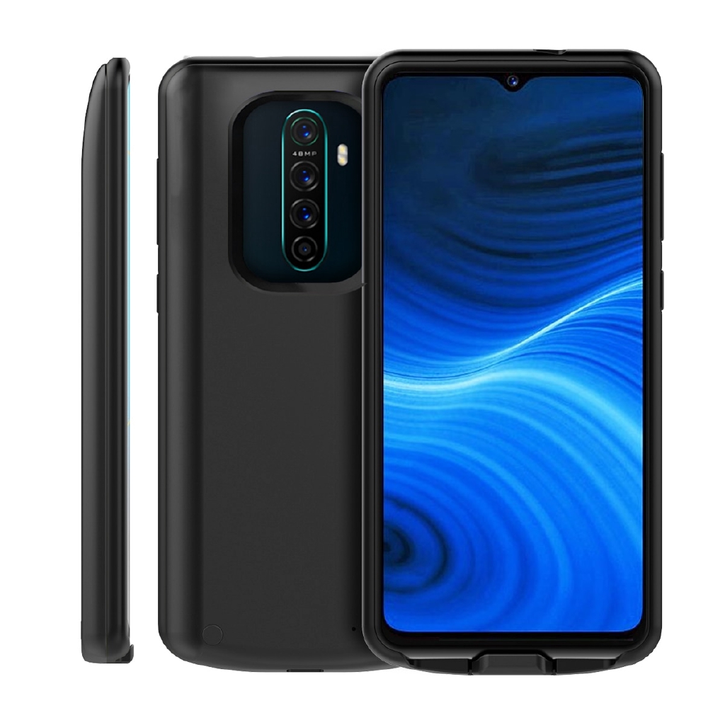 ( Cod ) 6800 mAh Battery Charger Case for Oppo Realme X2 Pro / X2 / Q / K3 / K5 / A9X / Reno 2 / Reno Z / Reno 10x Zoom / Reno ACE Extended Backup Power Bank Protective Cover