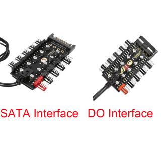 พัดลมระบายความร้อน 1 to 10 way 4 pin สําหรับคอมพิวเตอร์