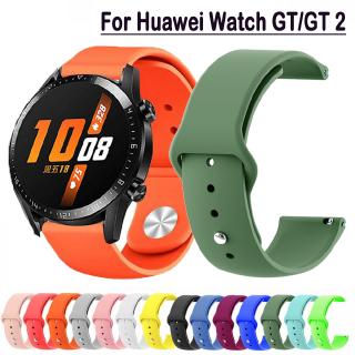 22 มม. 20 มม. สายนาฬิกาข้อมือซิลิโคน สําหรับ huawei watch gt 2e / huawei gt 2 sports strap 42 มม. 46 มม.