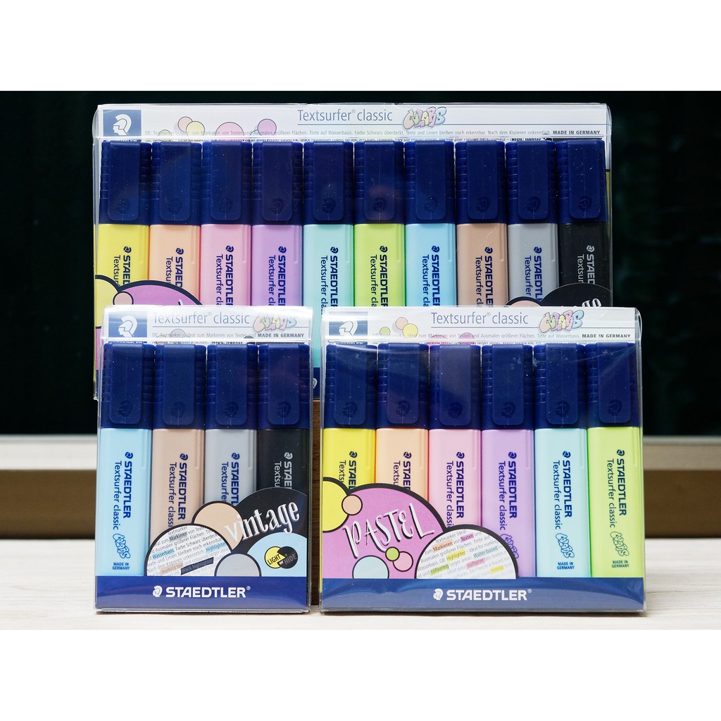 Set ปากกาไฮไลท์ สเต็ดเล่อร์ Staedtler Highlight Pastel