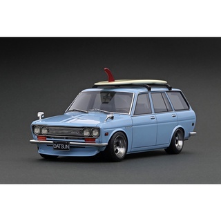 Ignition Model Datsun Bluebird (510) Wagon Light Blue