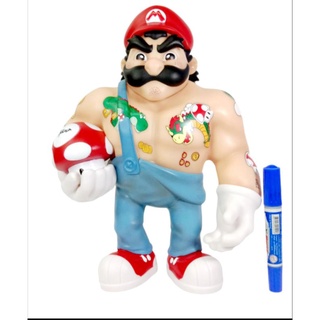 โมเดลซอฟ Super Mario Mafia มาริโอ มาเฟีย ขนาด33cm.