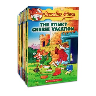 (พร้อมส่ง) Geronimo Stilton 41-50 ( 1 ชุดมี 10 เล่ม) หนังสือเด็ก หนังสือภาษาอังกฤษ