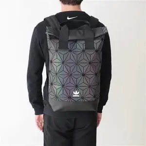 แท้ Adidas มี 4 สี BP Roll Top 3D Mesh Black Backpack Bag | Shopee Thailand