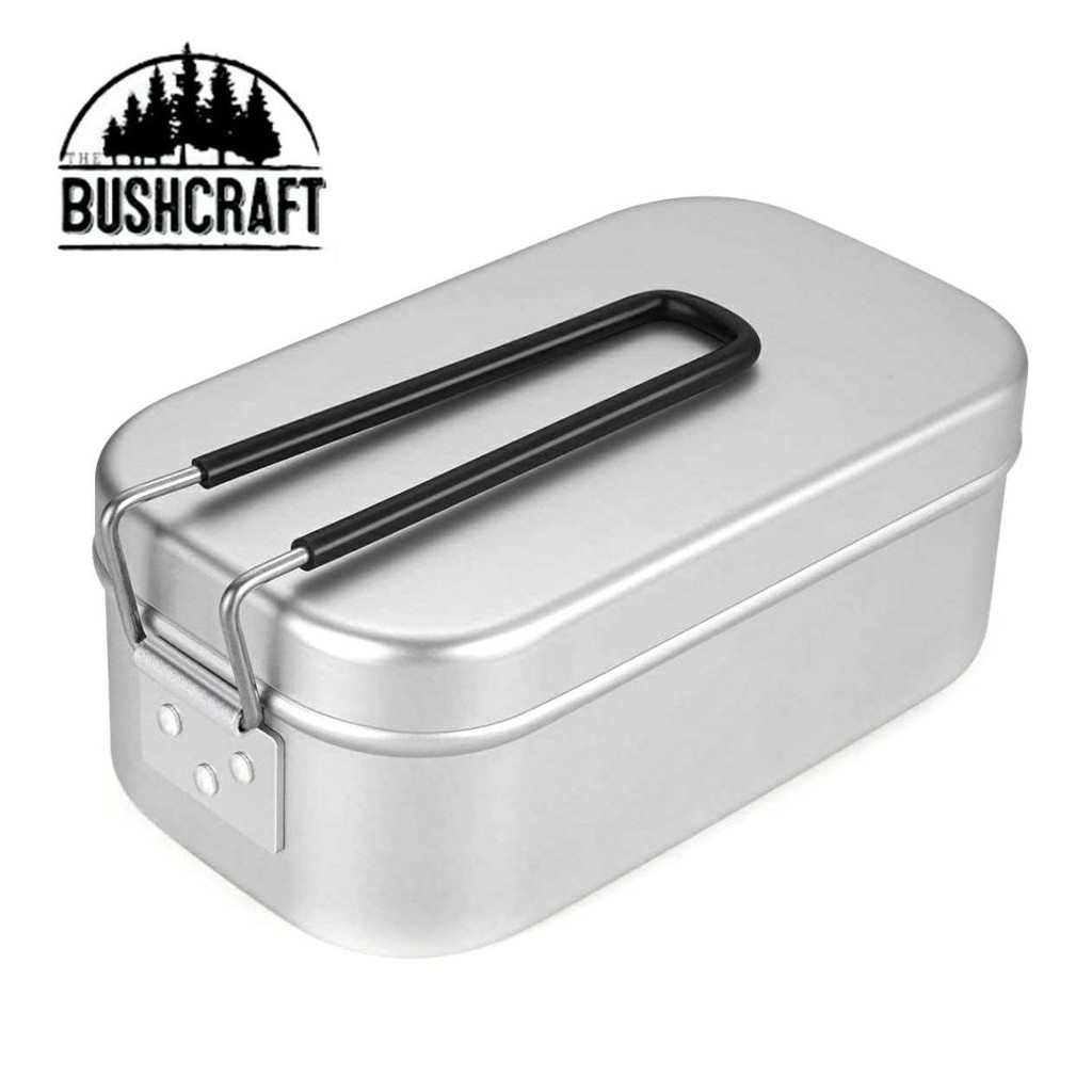 หม้อสนาม อลูมิเนียม Aluminium mess tin size M