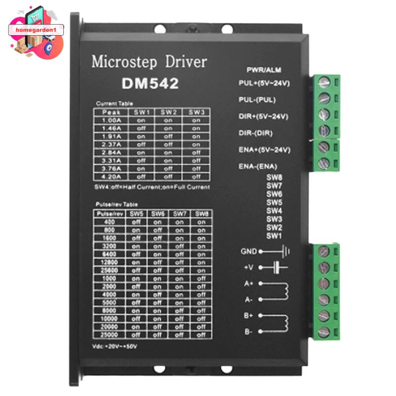 Stepper Motor Driver, DM542 Stepper Motor Driver Dsp Digital Driver Board, สําหรับ Nema 17, Nema 23 