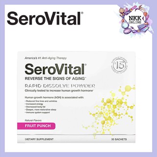 [พร้อมส่ง‼️ของแท้100%] SeroVital hGH Rapid Dissolve Powder 14/30 Sachets