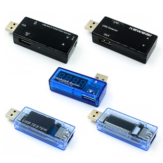 เครื่องตรวจจับแรงดันไฟฟ้า USB เครื่องทดสอบการชาร์จอย่างรวดเร็ว การตรวจจับความจุ USB คู่