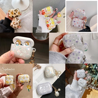 🍋เคส สำหรับAirpods Case🍋 สีมุก เคสกันกระแทก สีมุก สําหรับ Airpods2/Airpods3 (2021)และ Airpods Pro