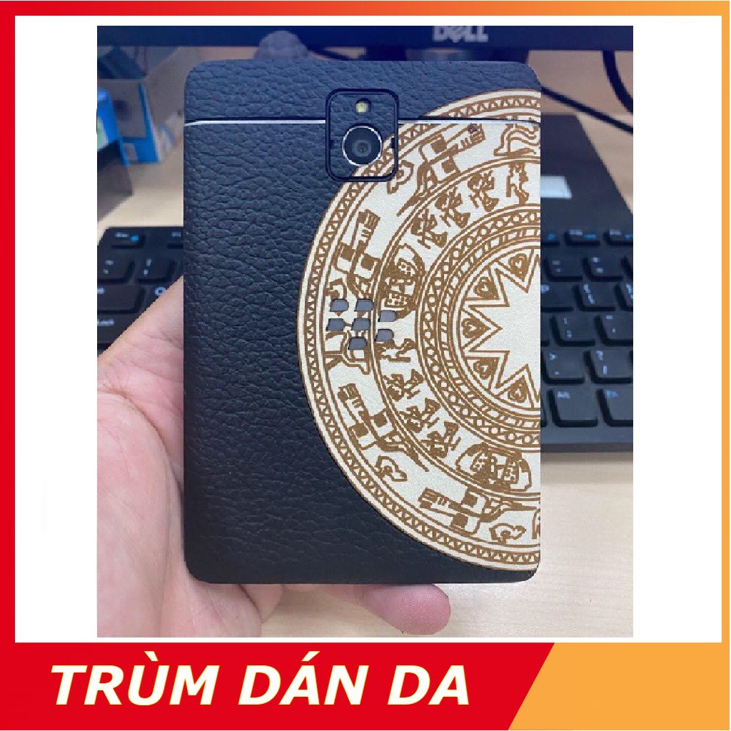 [SKIN STICKER] BLACKBERRY PASSPORT/ SILVER/ ATT/ BRONZE DRUM PATCH - หนังแท้ 100%