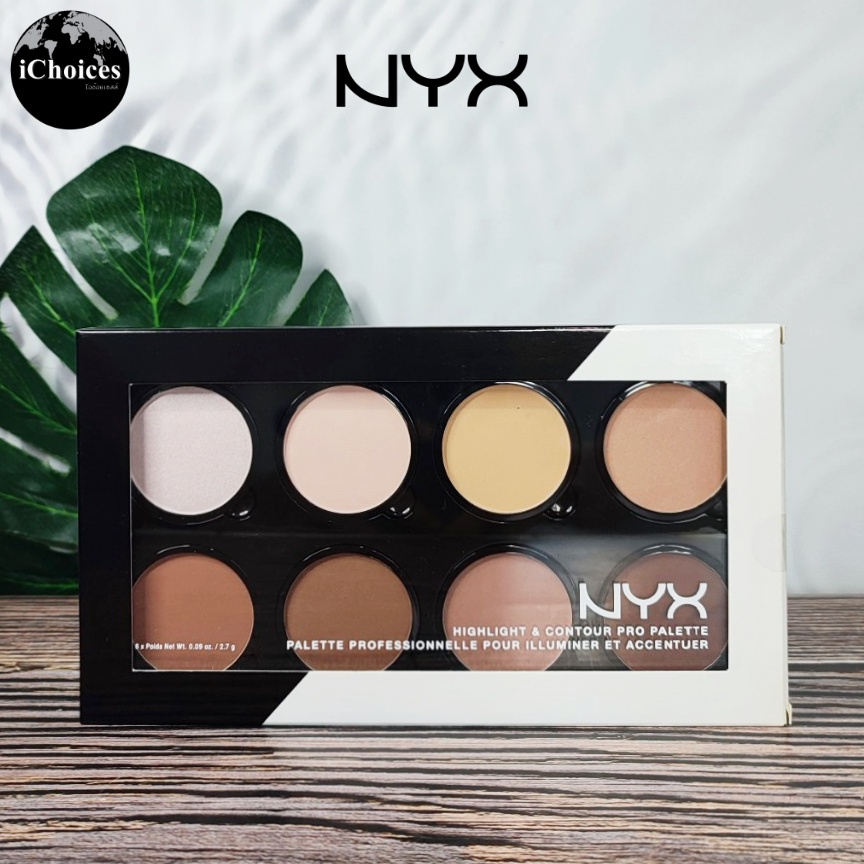 [NYX] Highlight & Contour Pro Palette 21.6 g นิกซ์ ไฮไลท์ แอนด์ คอนทัวร์ โปร พาเลต