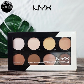 [NYX] Highlight &amp; Contour Pro Palette 21.6 g นิกซ์ ไฮไลท์ แอนด์ คอนทัวร์ โปร พาเลต