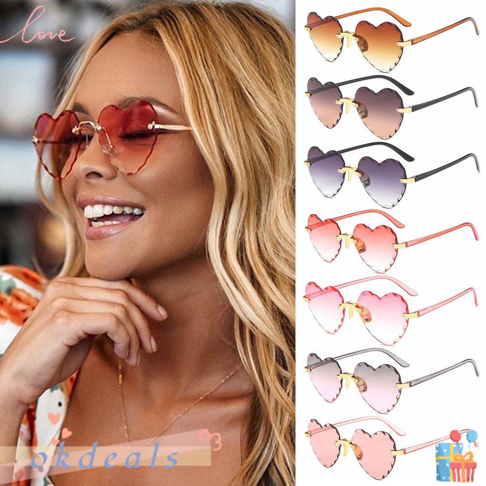 Heart sunglasses sales women