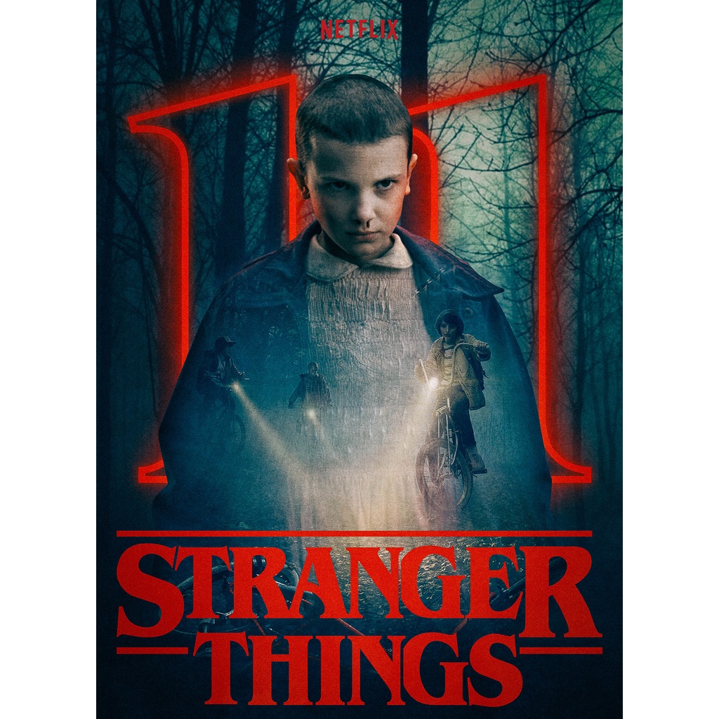 โปสเตอร์หนัง Stranger Things สเตรนเจอร์ ธิงส์ ซีรีย์ Movie Poster ภาพติดผนัง ตกแต่งบ้าน รูปติดห้อง ของสะสม ร้านคนไทย