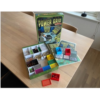 Power Grid Deluxe Boardgame: Organizer (Sleeved Carrds)