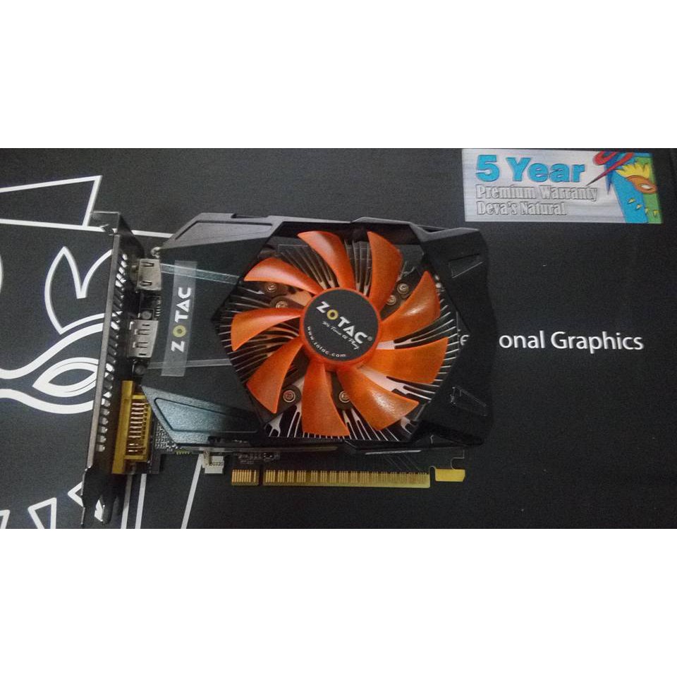 การ์ดจอ zotac gtx 750ti 2gb